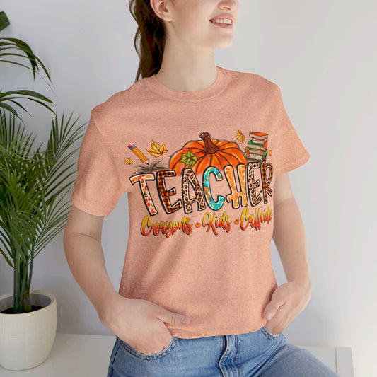 Fall Teacher Short Sleeve Tee