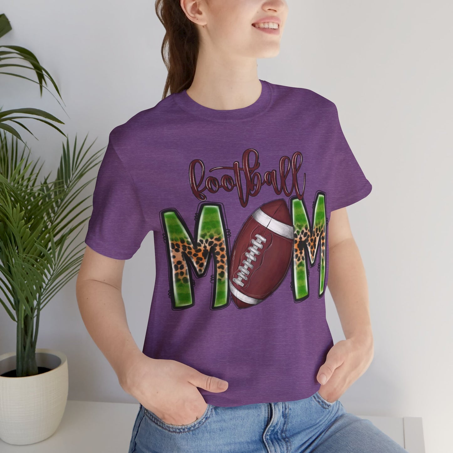 Football Mom Short Sleeve Tee