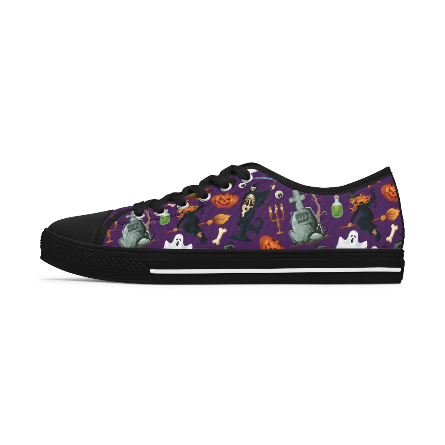 Women's Low Top Halloween Sneakers