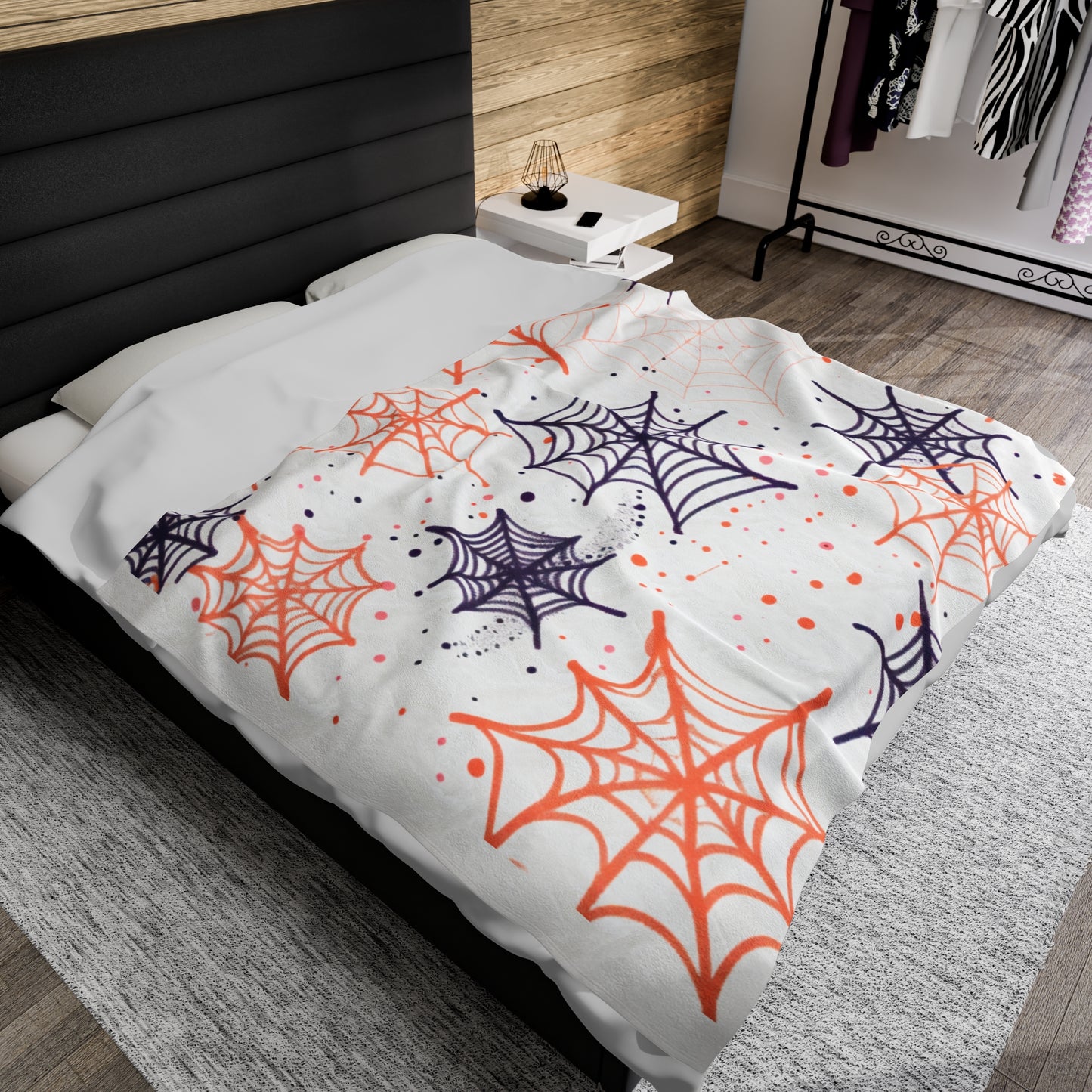 Halloween Velveteen Plush Blanket