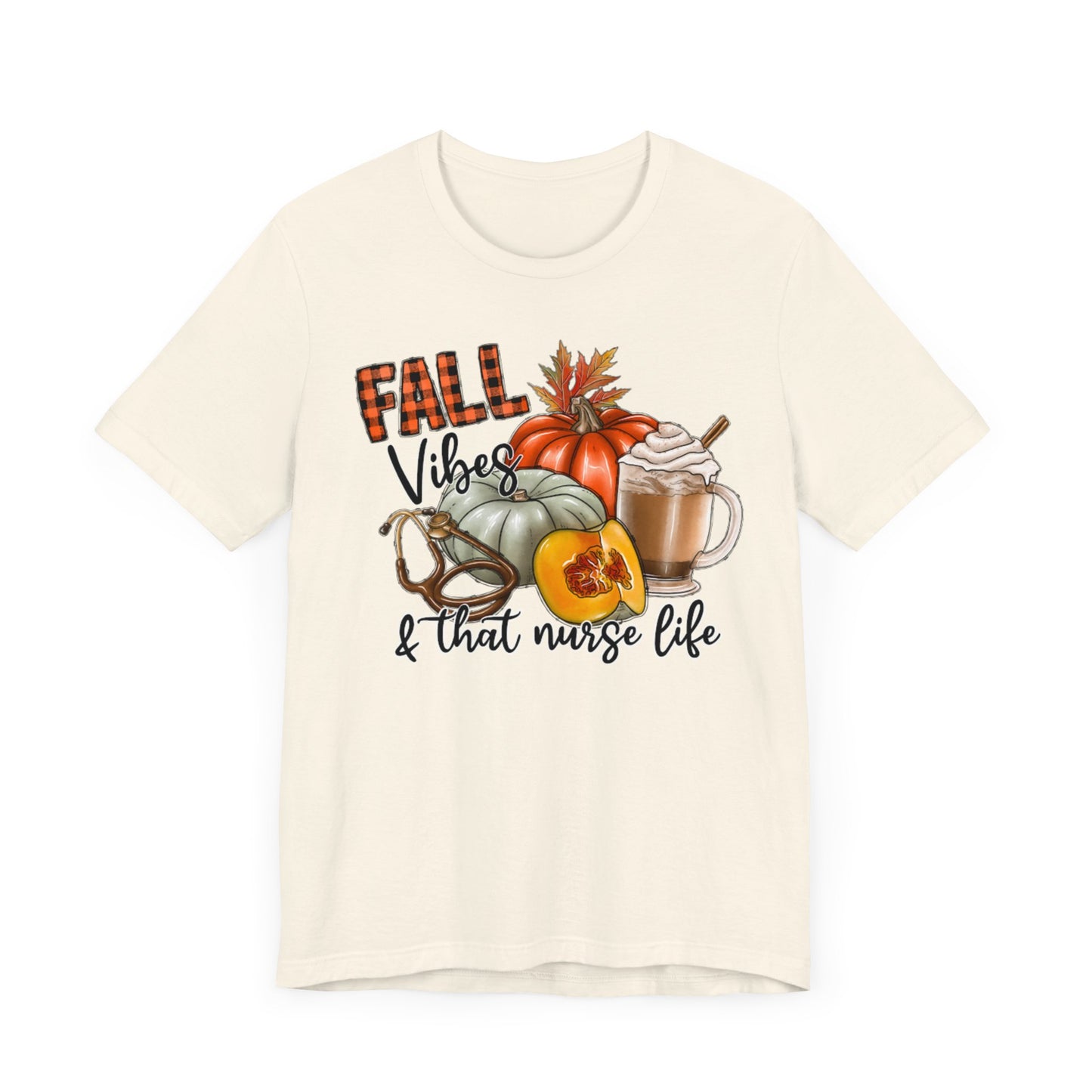 Fall Nurse Short Sleeve Tee