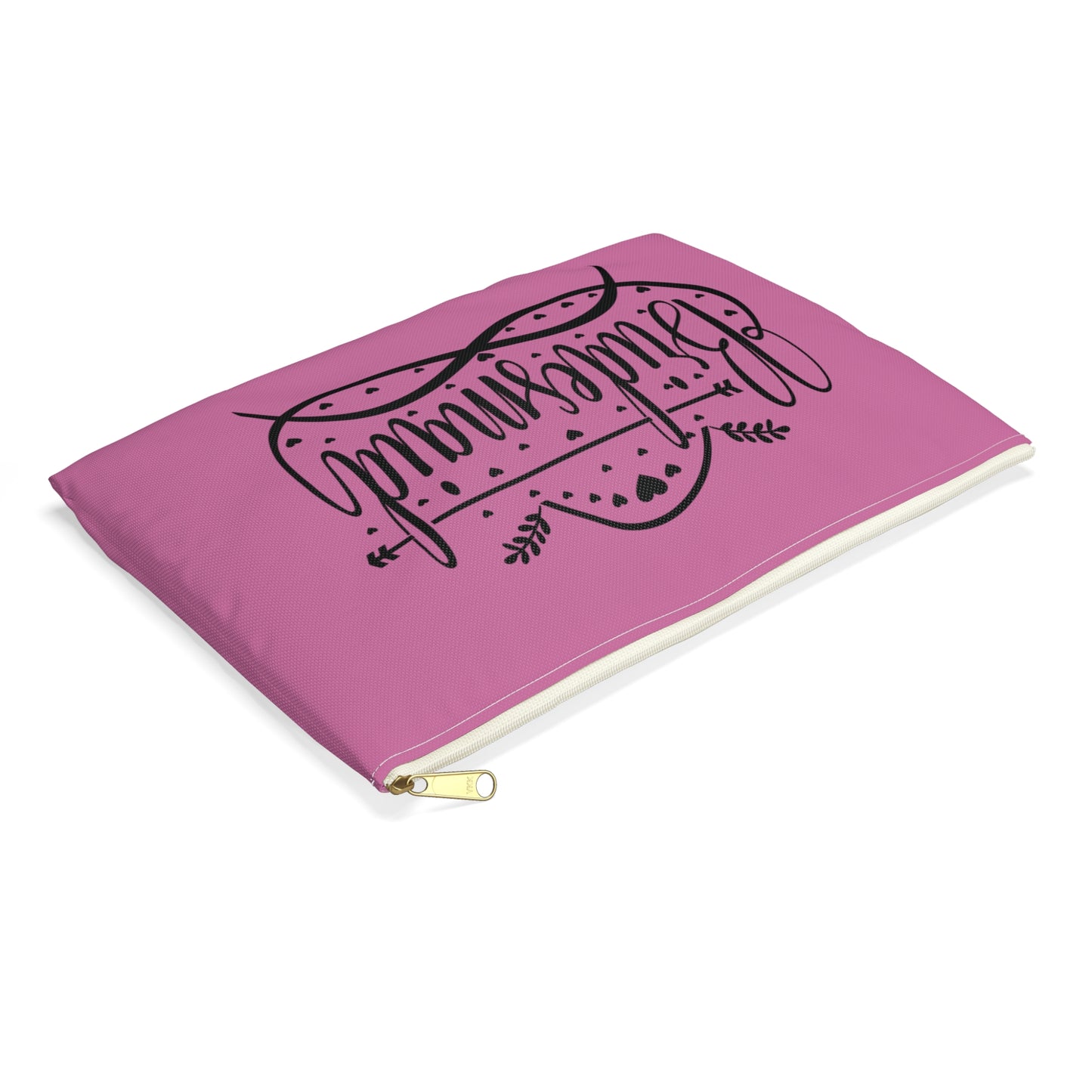 Pink Bridesmaid Accessory Pouch