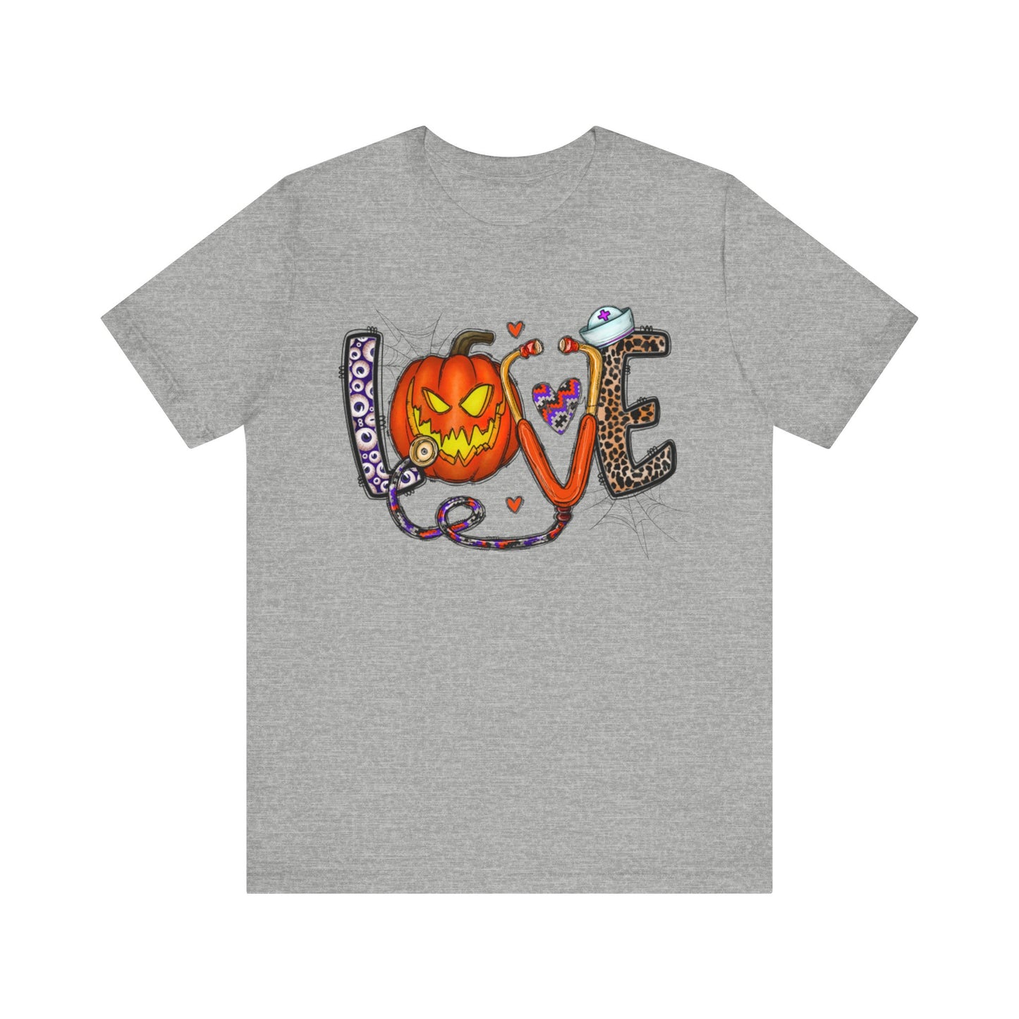 Halloween Nurse Short Sleeve Tee