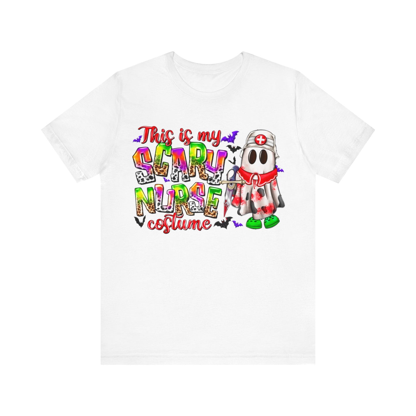 Halloween Nurse Short Sleeve Tee