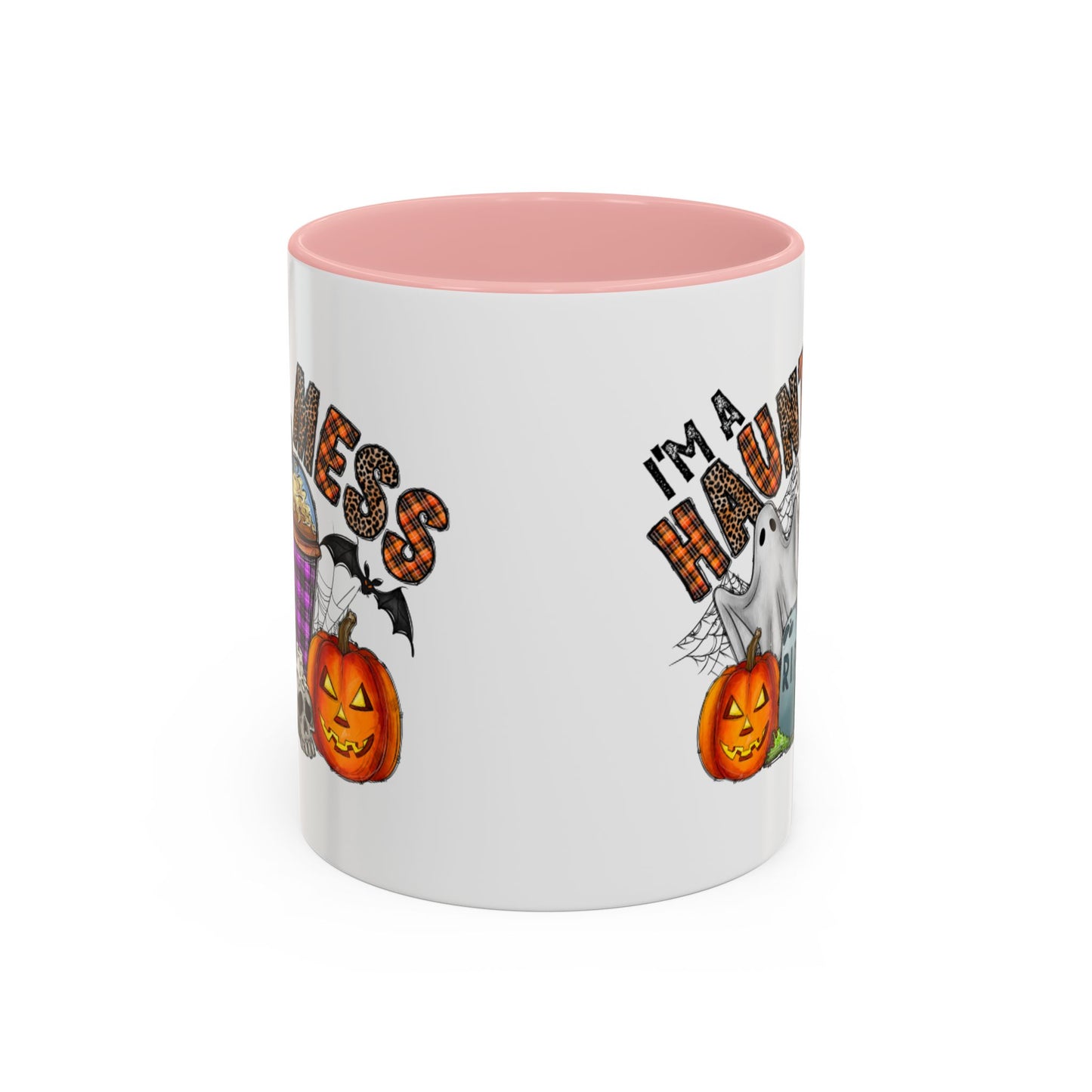 Halloween Humor Accent Coffee Mug (11, 15oz)