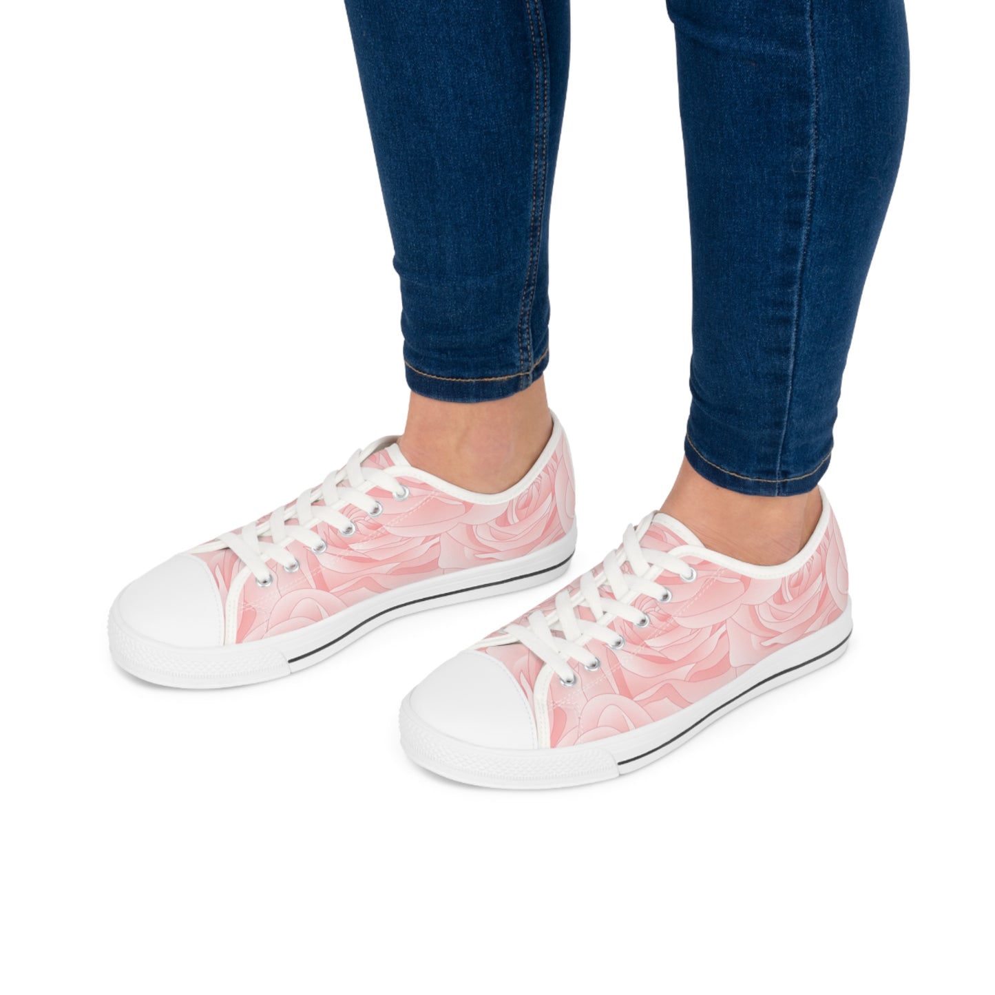 Floral Women's Low Top Sneakers