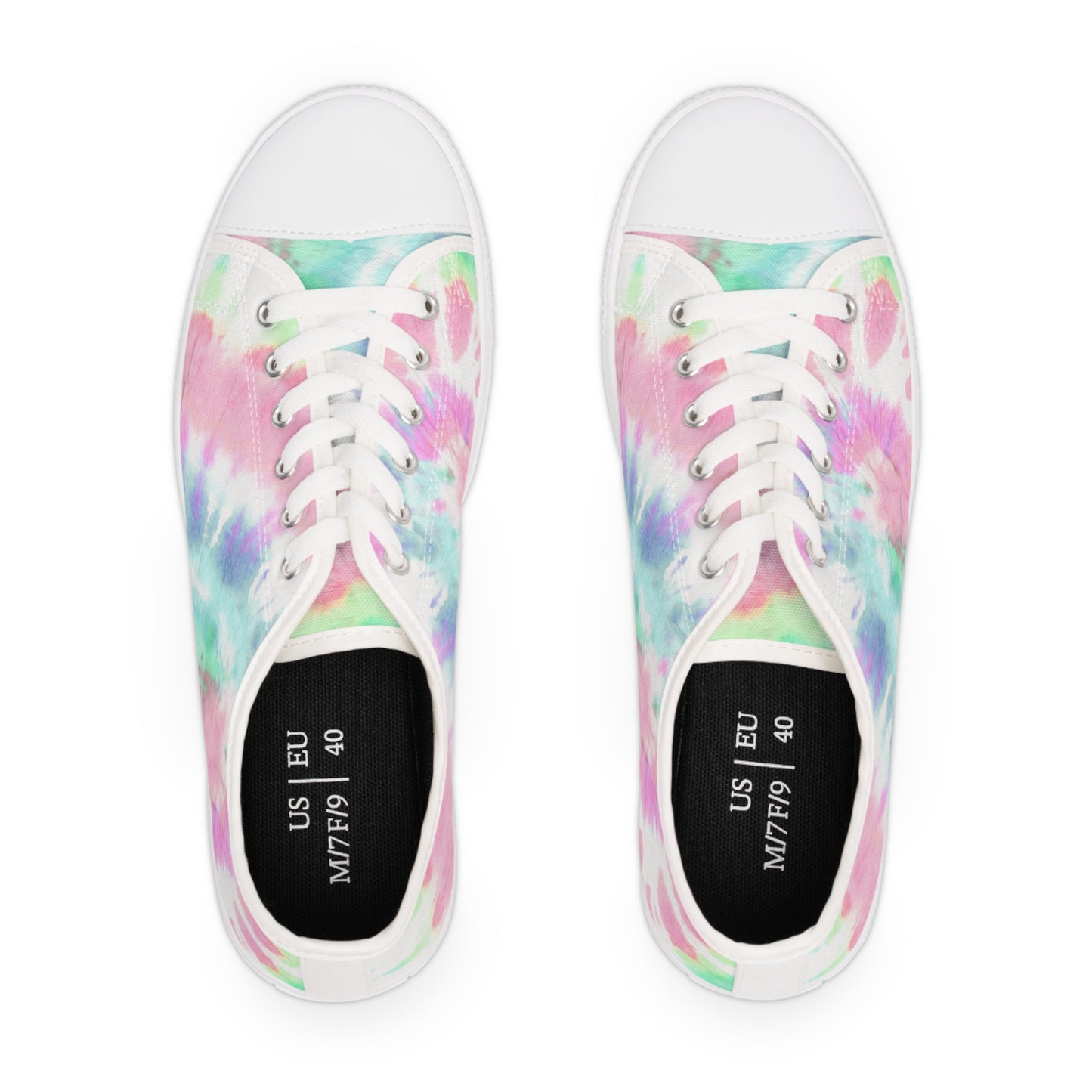 Tye Dye Women's Low Top Sneakers