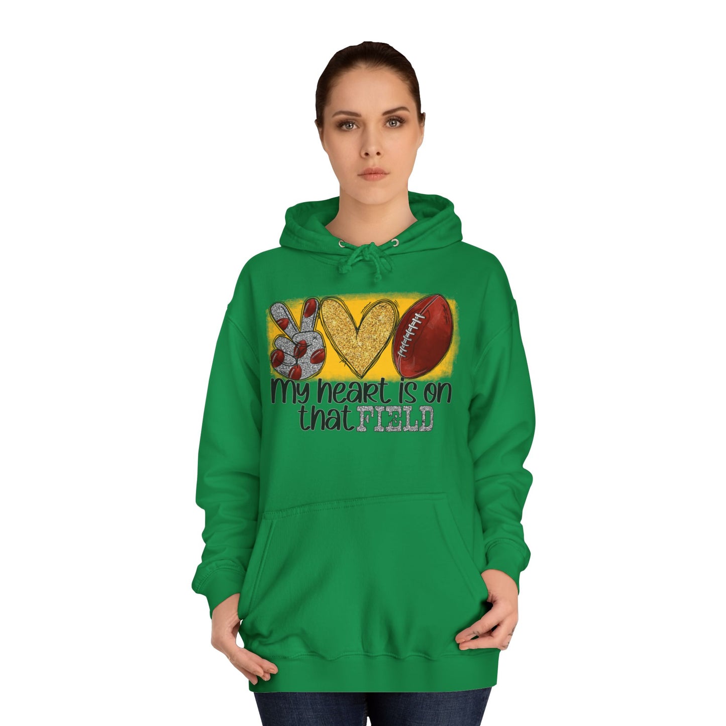 Football College Hoodie