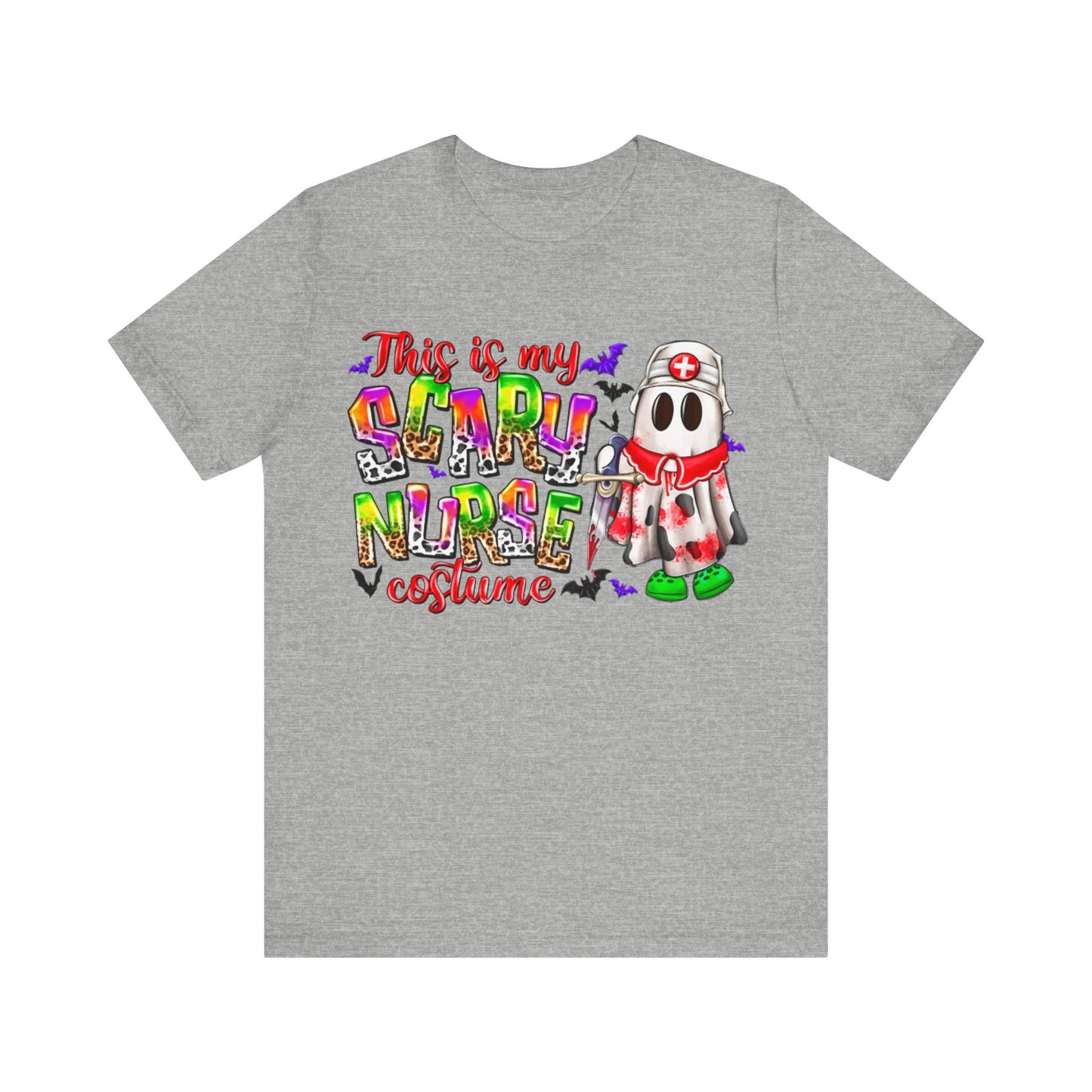 Halloween Nurse Short Sleeve Tee