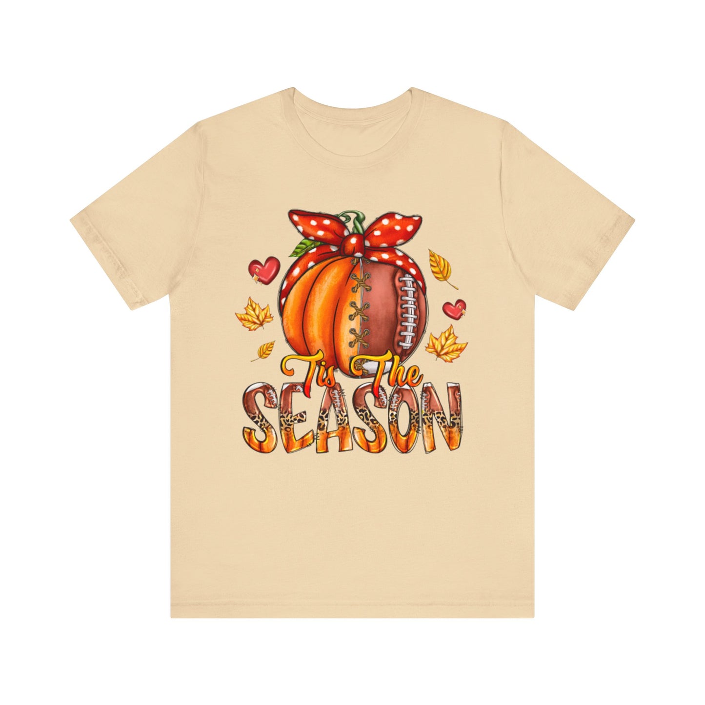 Fall Football Short Sleeve Tee