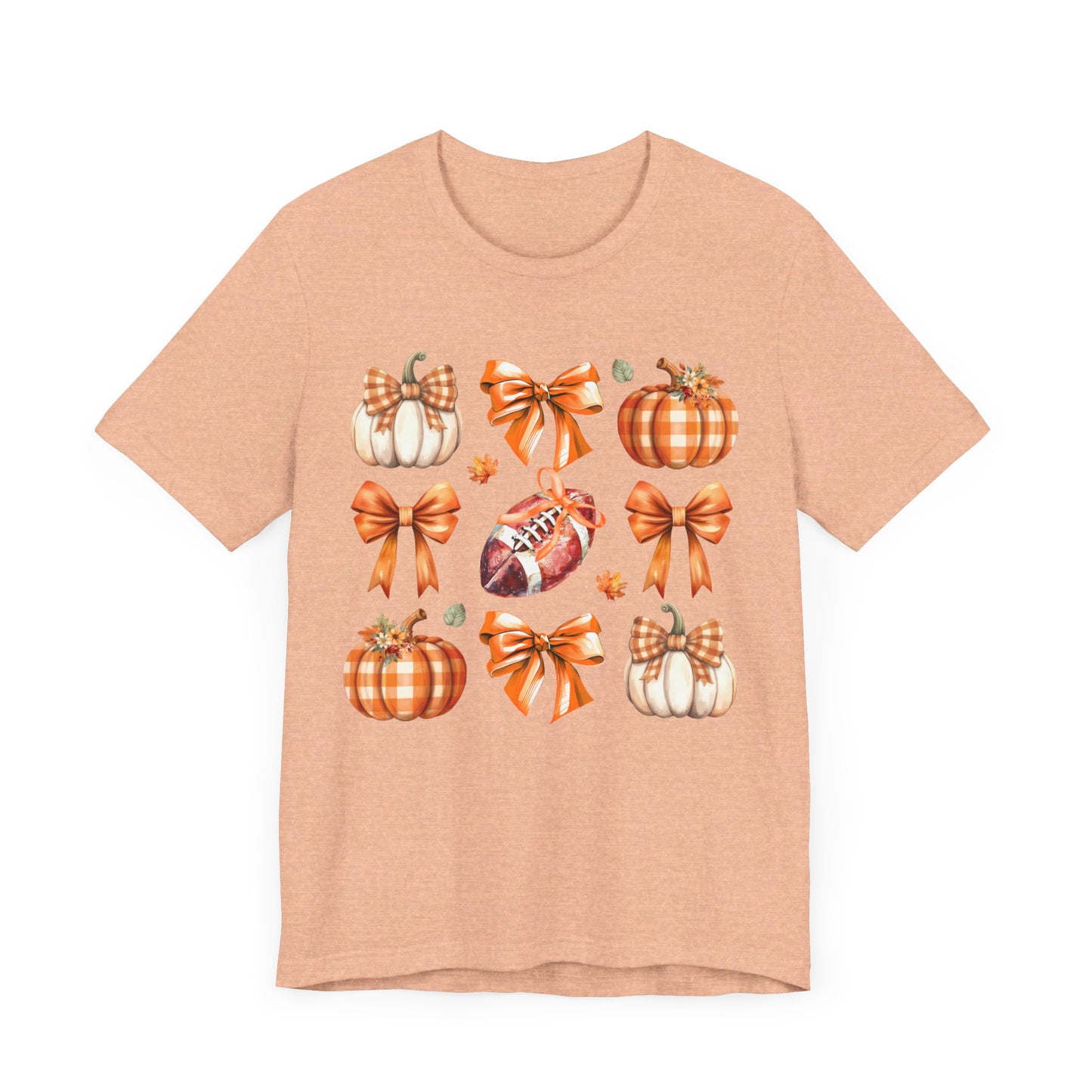 Fall Football Short Sleeve Tee