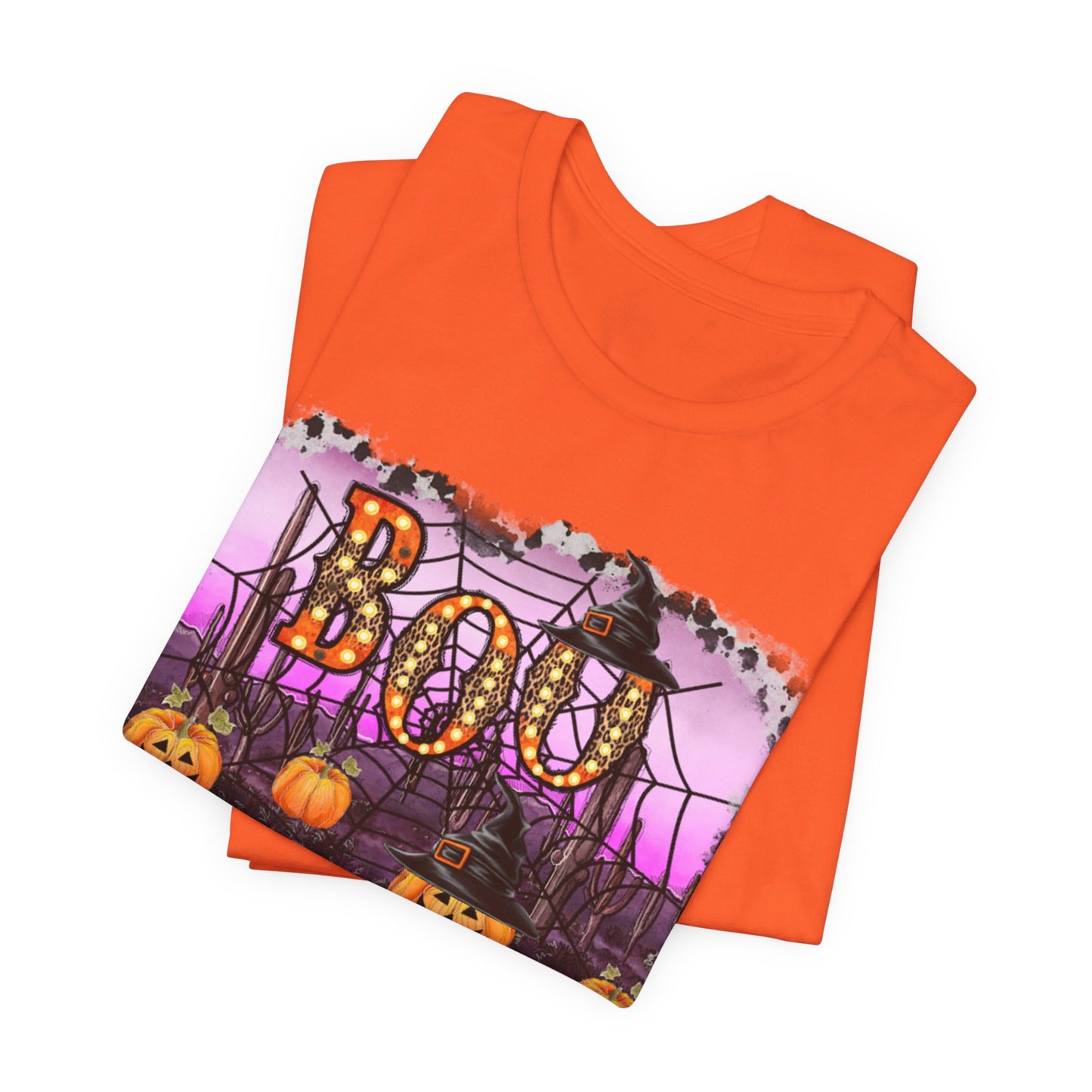 Halloween Boo Short Sleeve Tee