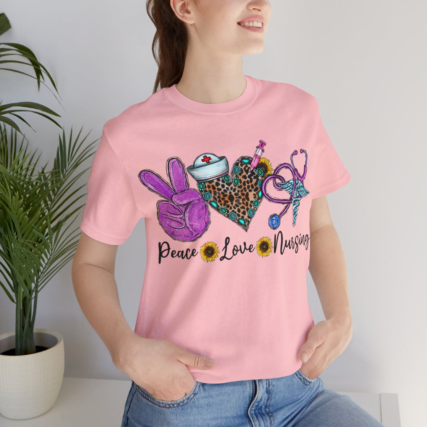 Peace Love Nursing Short Sleeve Tee