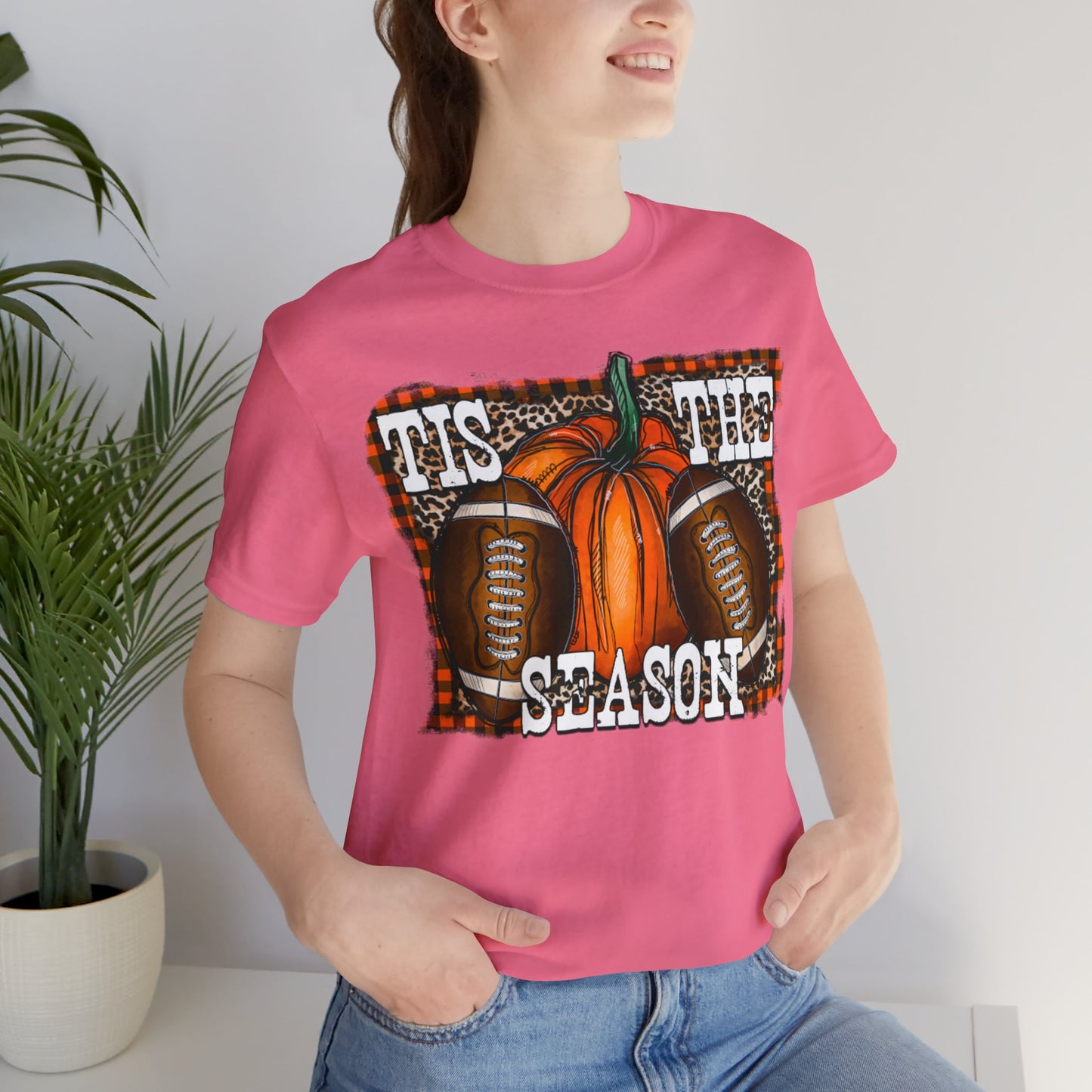 Fall Football Short Sleeve Tee