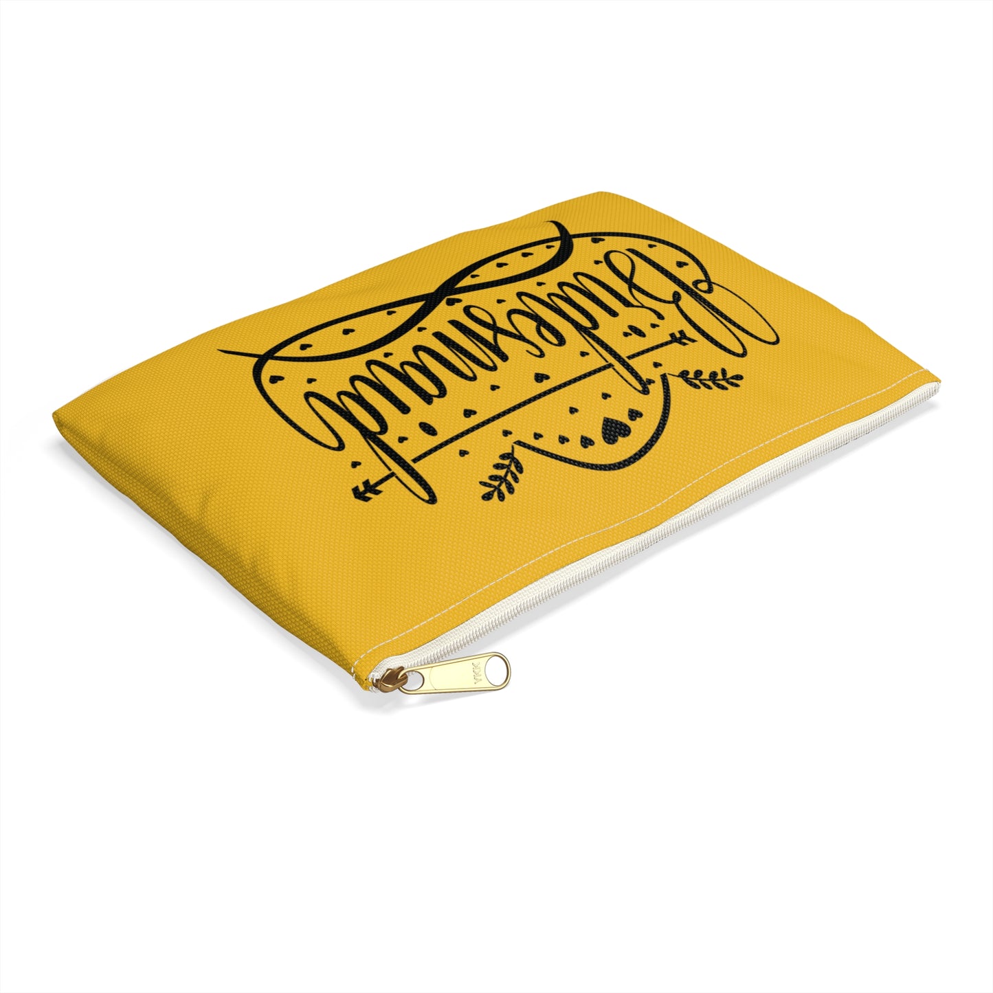 Yellow Bridesmaid Accessory Pouch