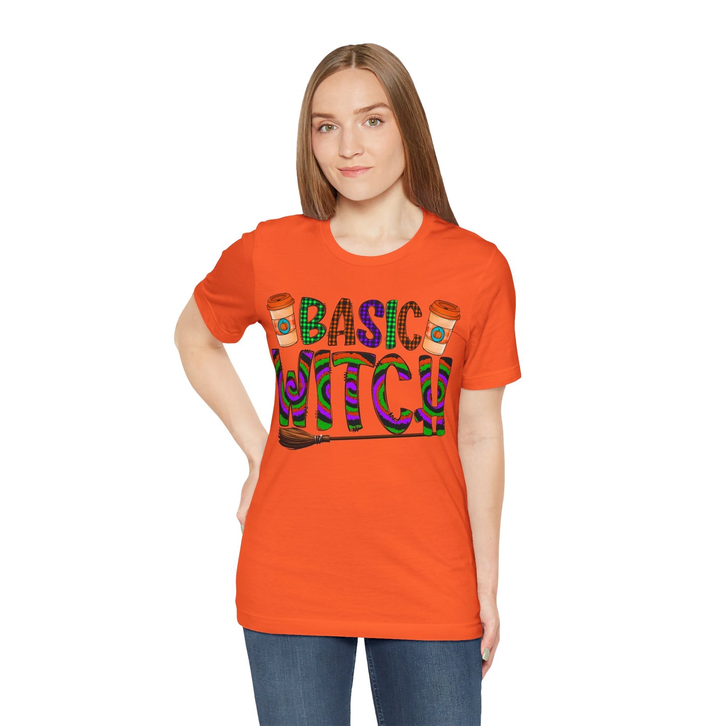 Halloween Basic Witch Short Sleeve Tee