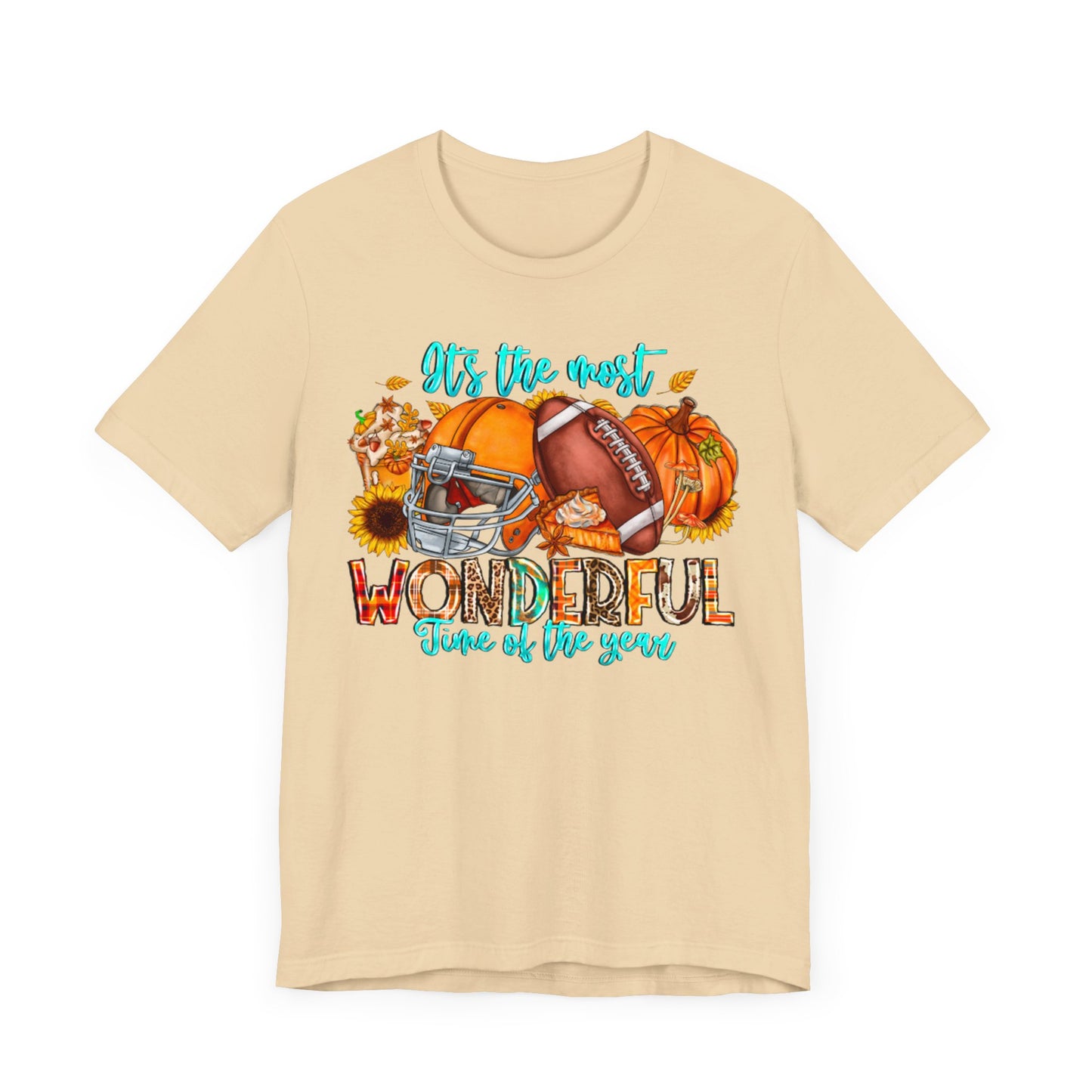 Fall Football Short Sleeve Tee