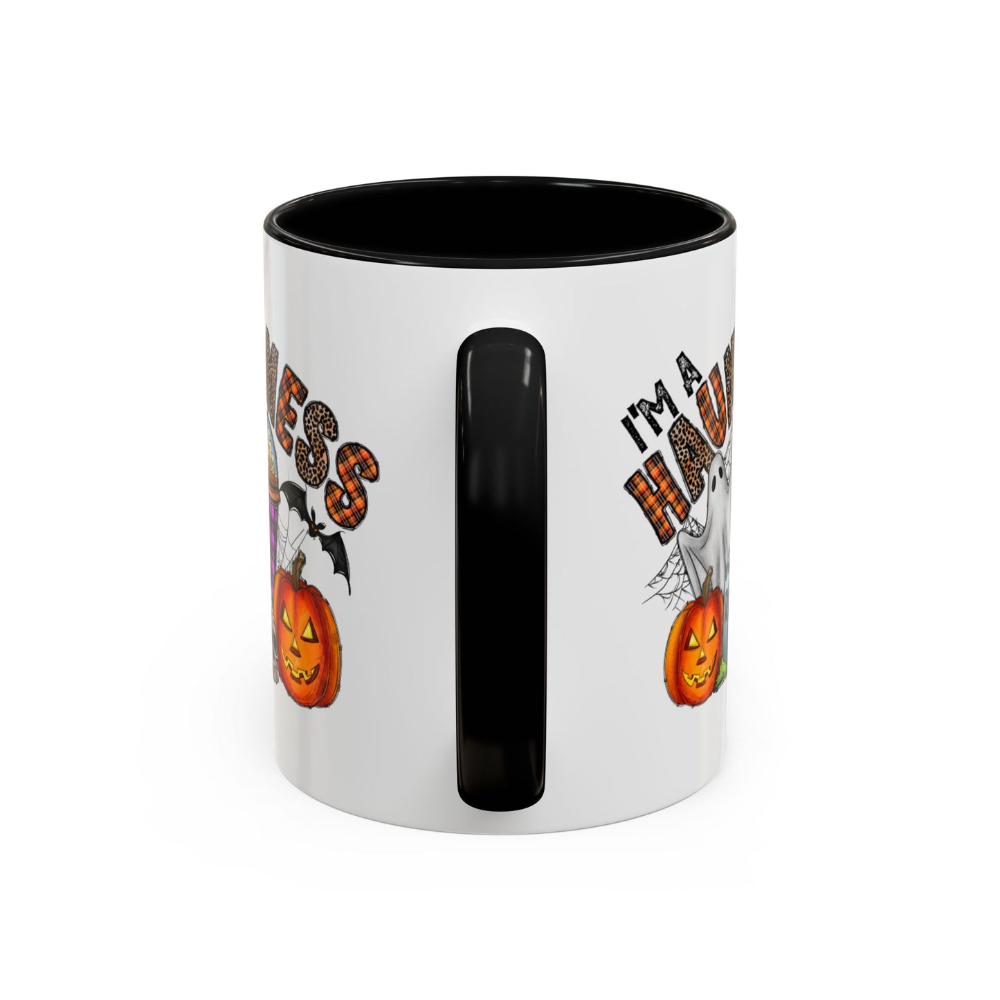 Halloween Humor Accent Coffee Mug (11, 15oz)