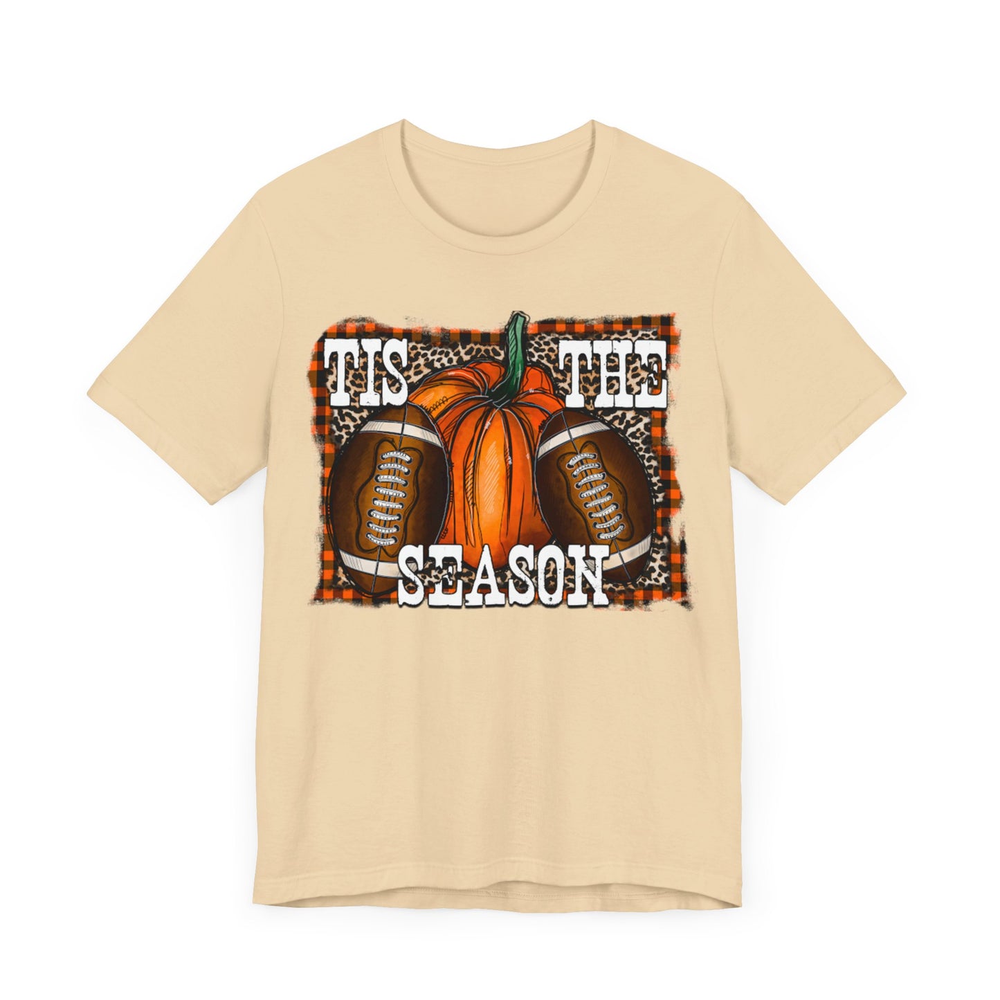 Fall Football Short Sleeve Tee