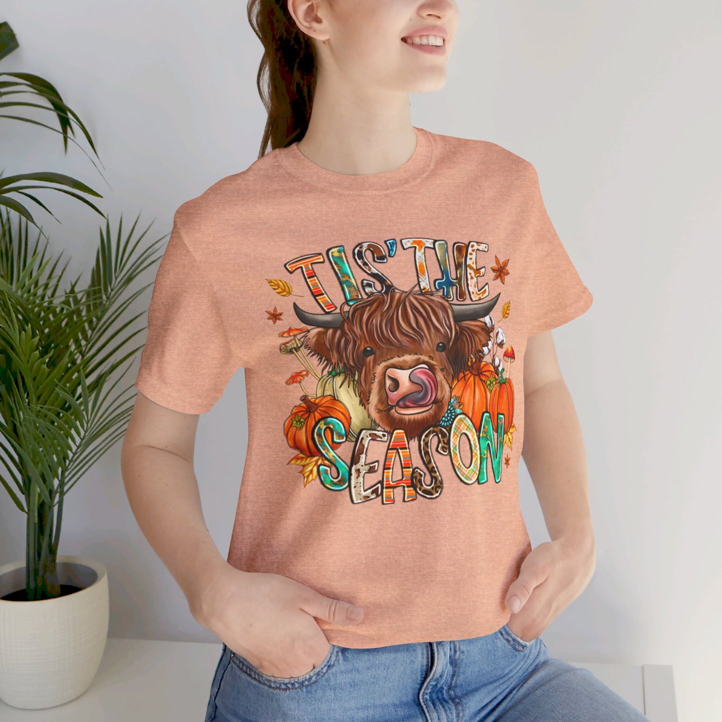 Halloween Cow Short Sleeve Tee