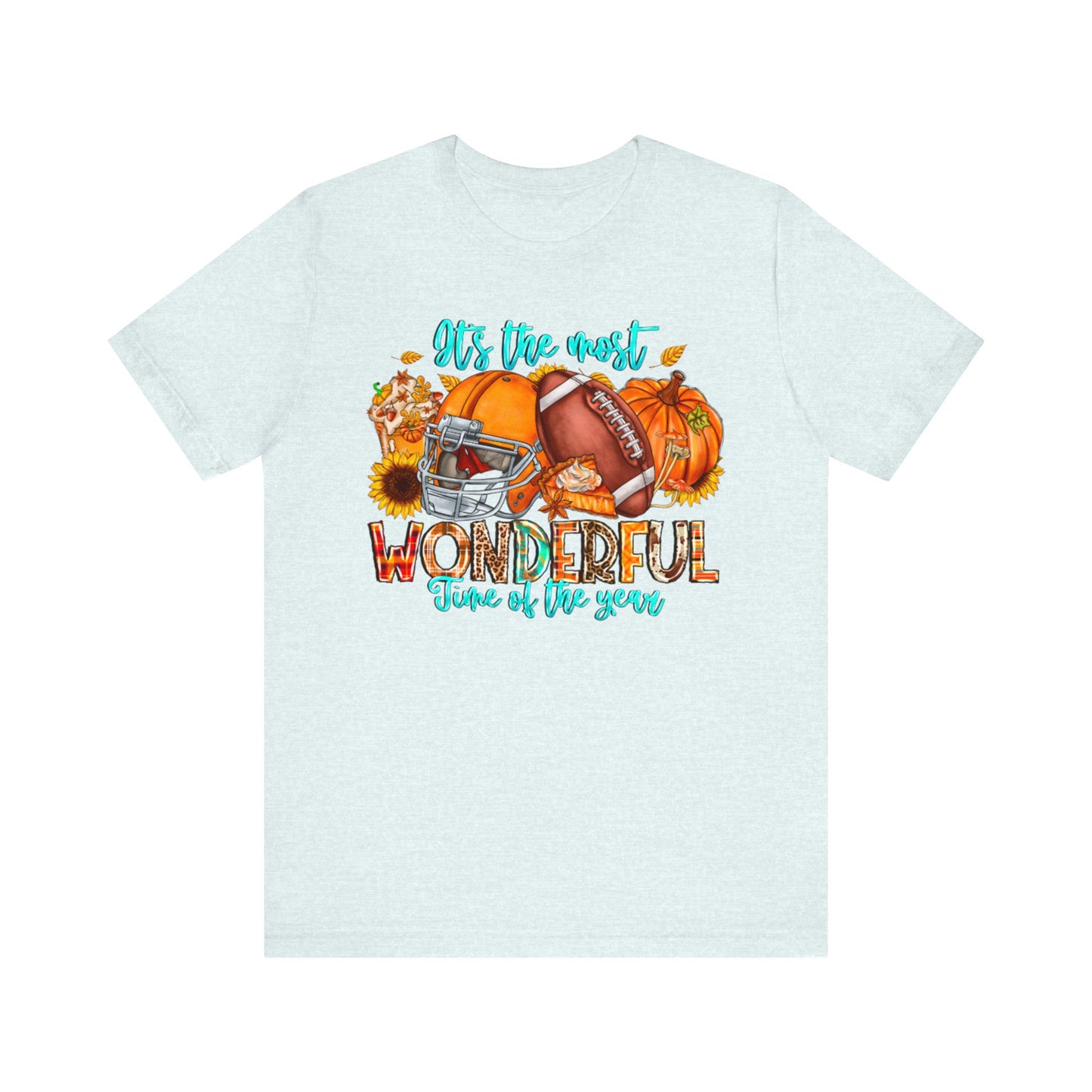 Fall Football Short Sleeve Tee