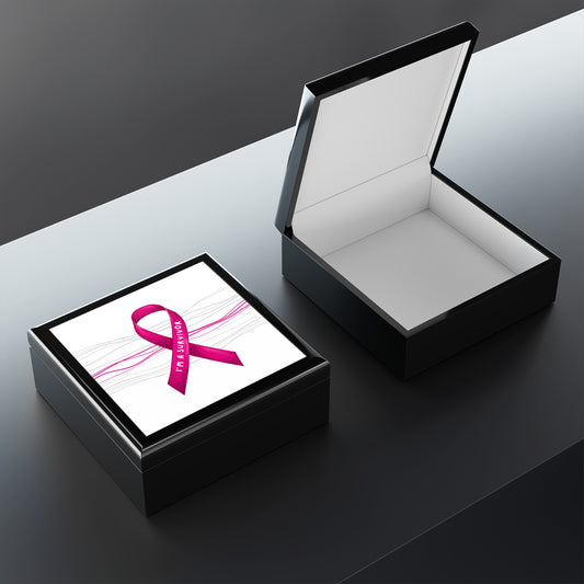 Breast Cancer Jewelry Box