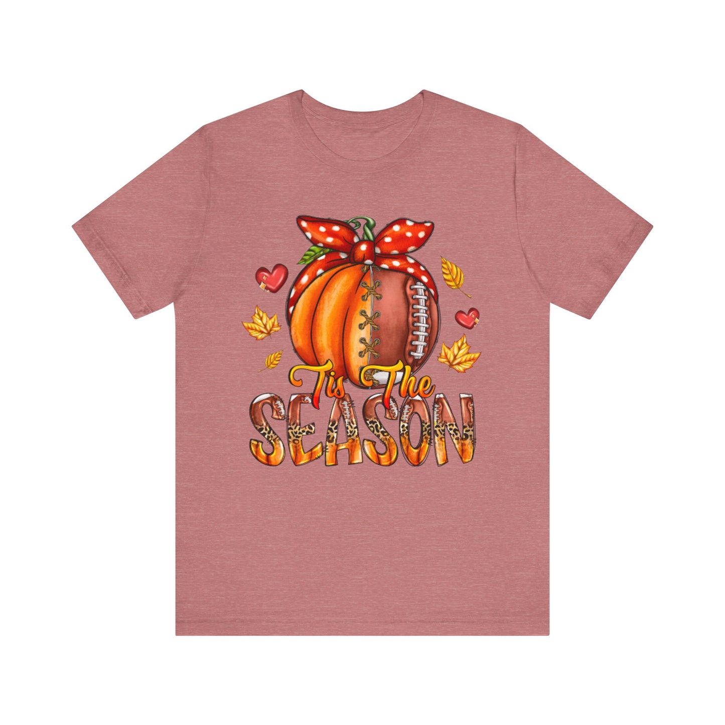 Fall Football Short Sleeve Tee