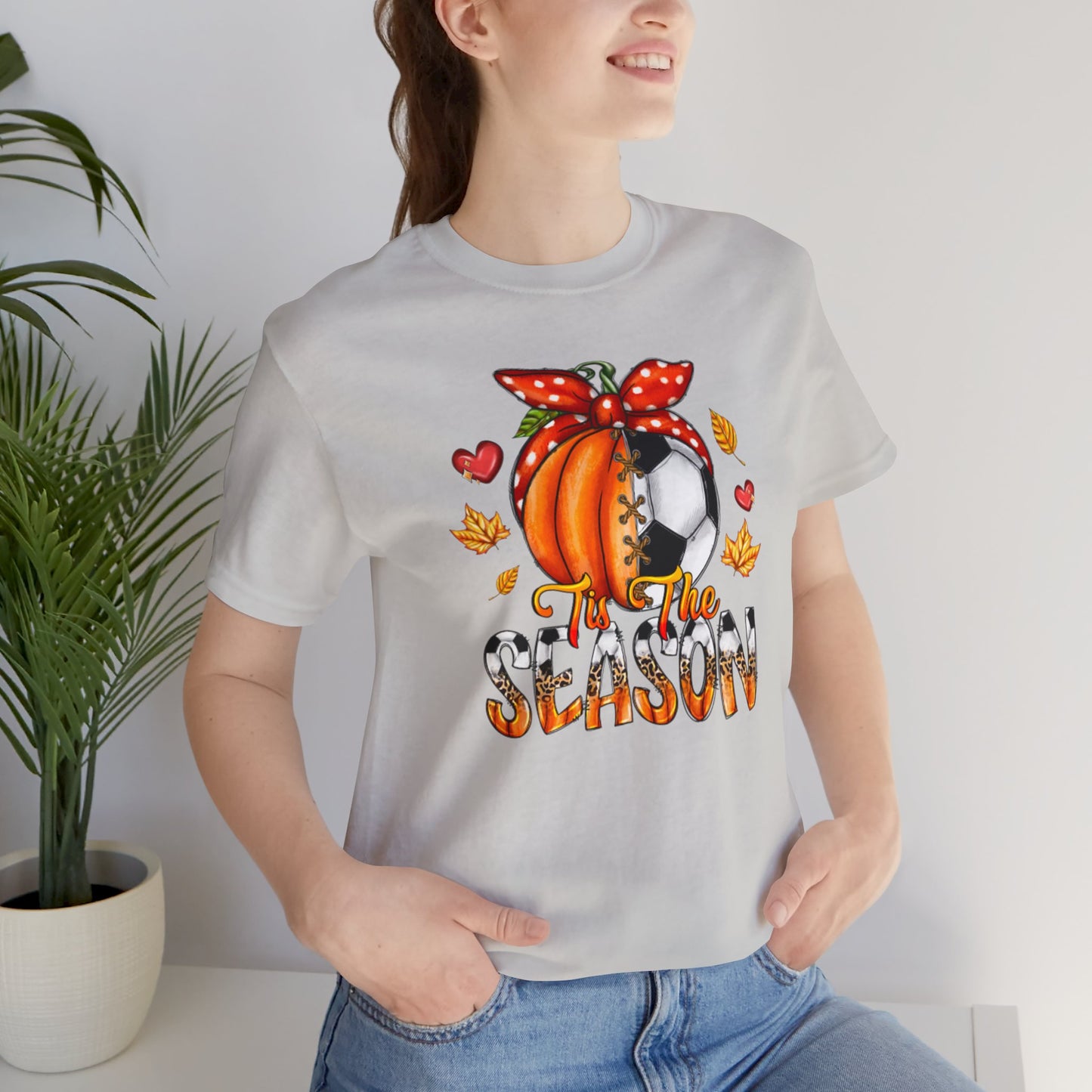 Fall Soccer Short Sleeve Tee