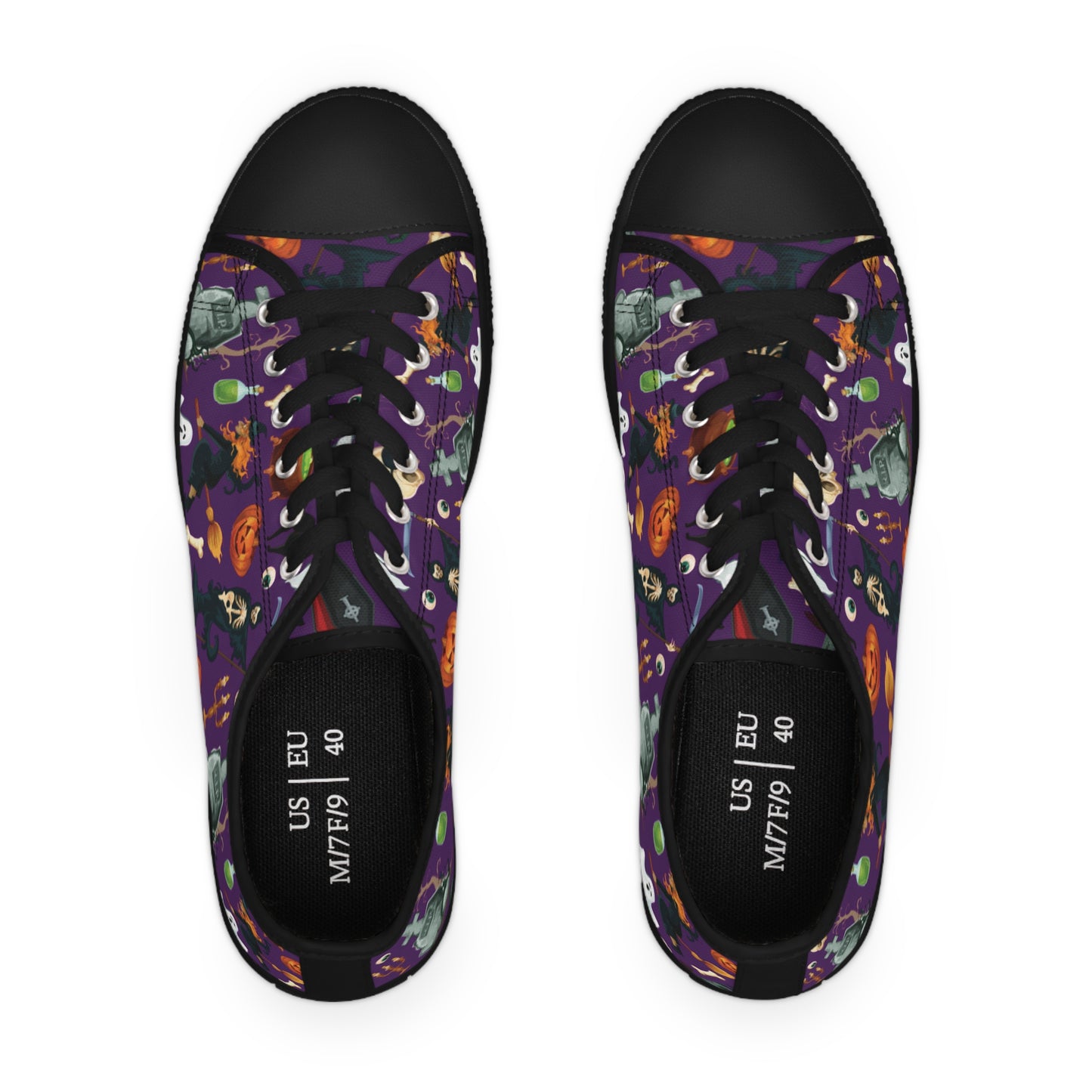 Women's Low Top Halloween Sneakers