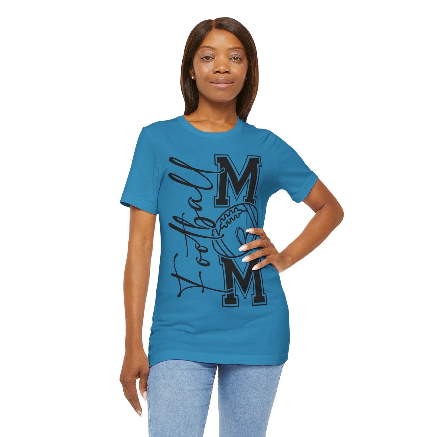 Football Mom Short Sleeve Tee