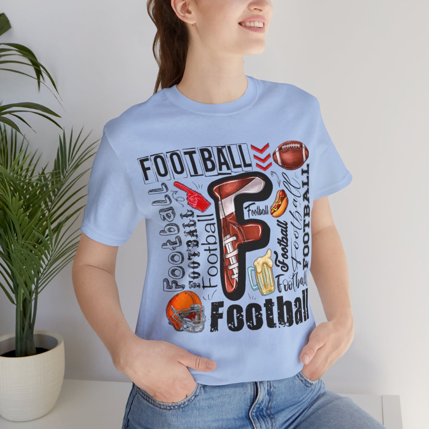 Football Short Sleeve Tee