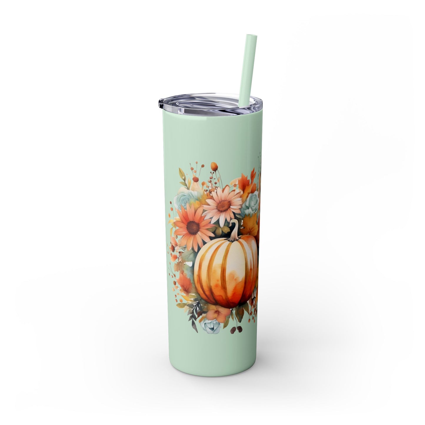 Skinny Tumbler with Straw, 20oz