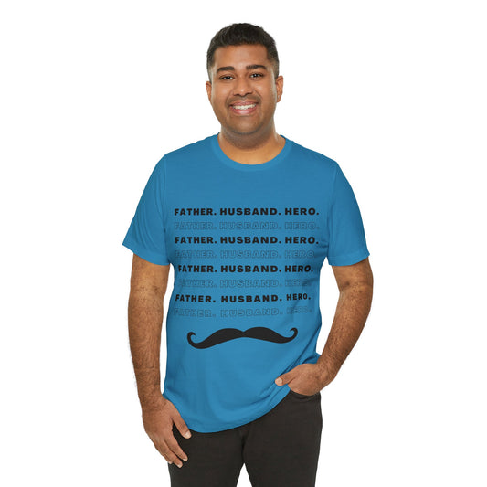 Husband Father Hero Short Sleeve Tee