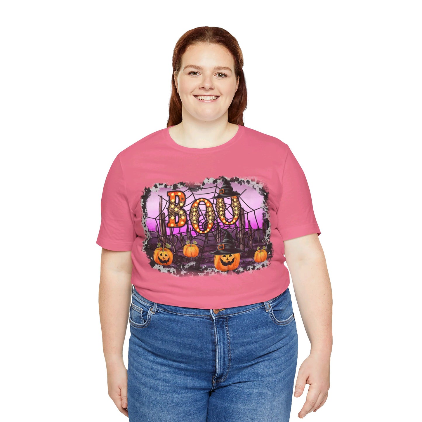 Halloween Boo Short Sleeve Tee