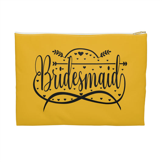 Yellow Bridesmaid Accessory Pouch