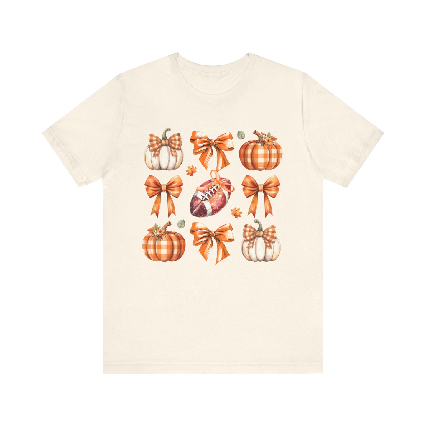 Fall Football Short Sleeve Tee