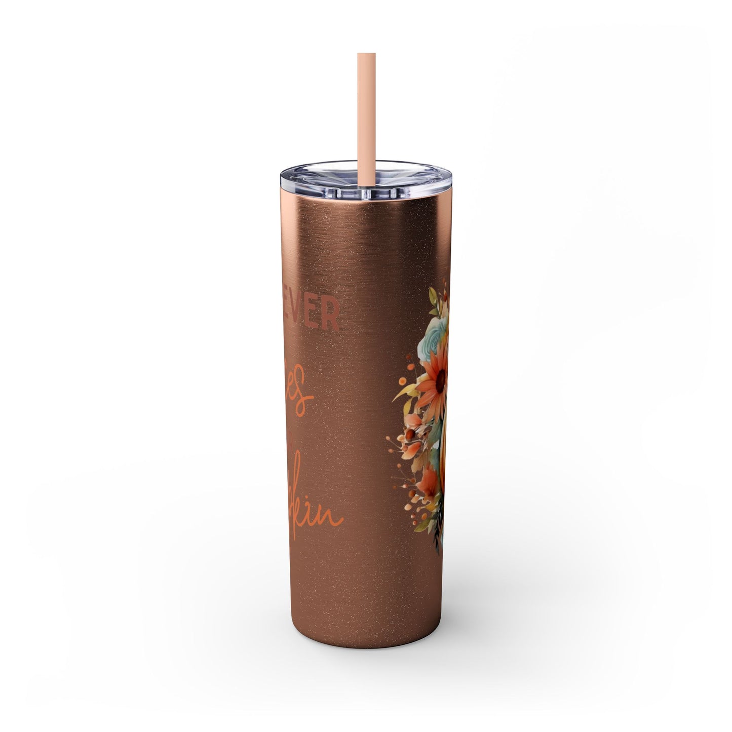 Skinny Tumbler with Straw, 20oz