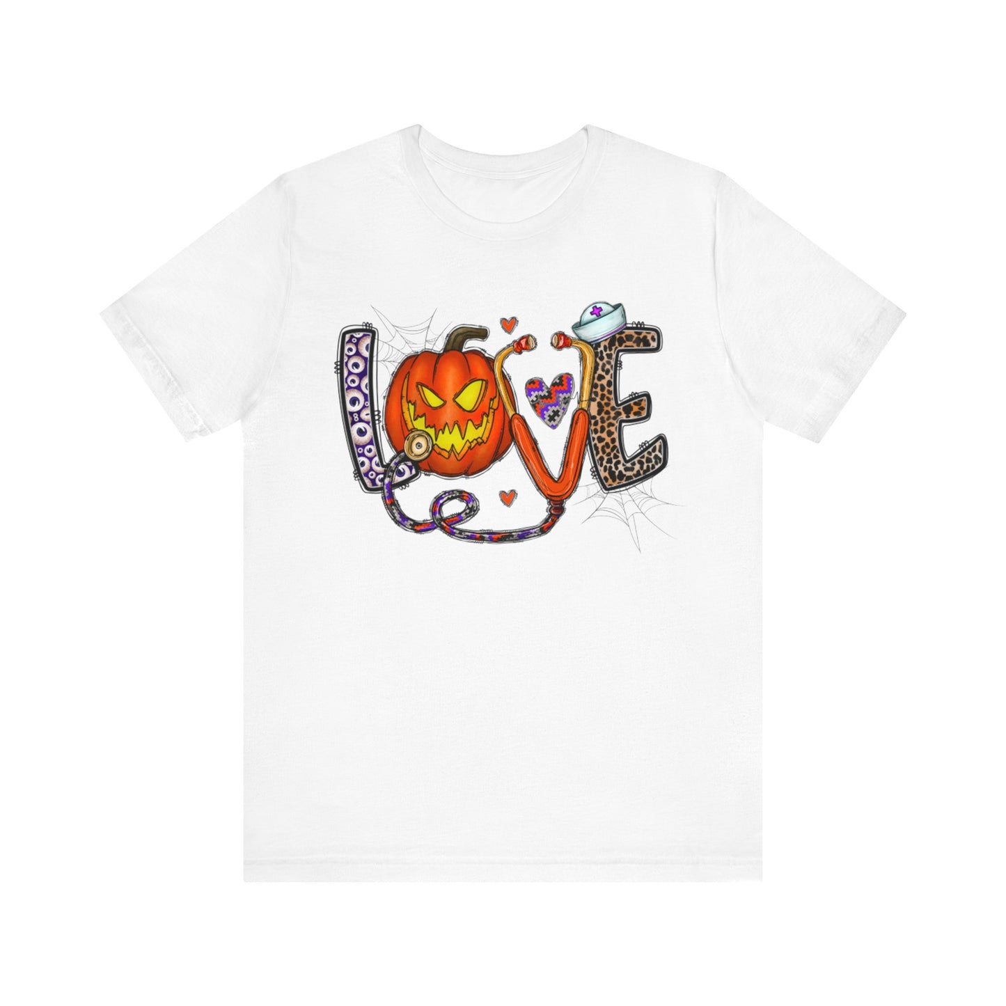 Halloween Nurse Short Sleeve Tee