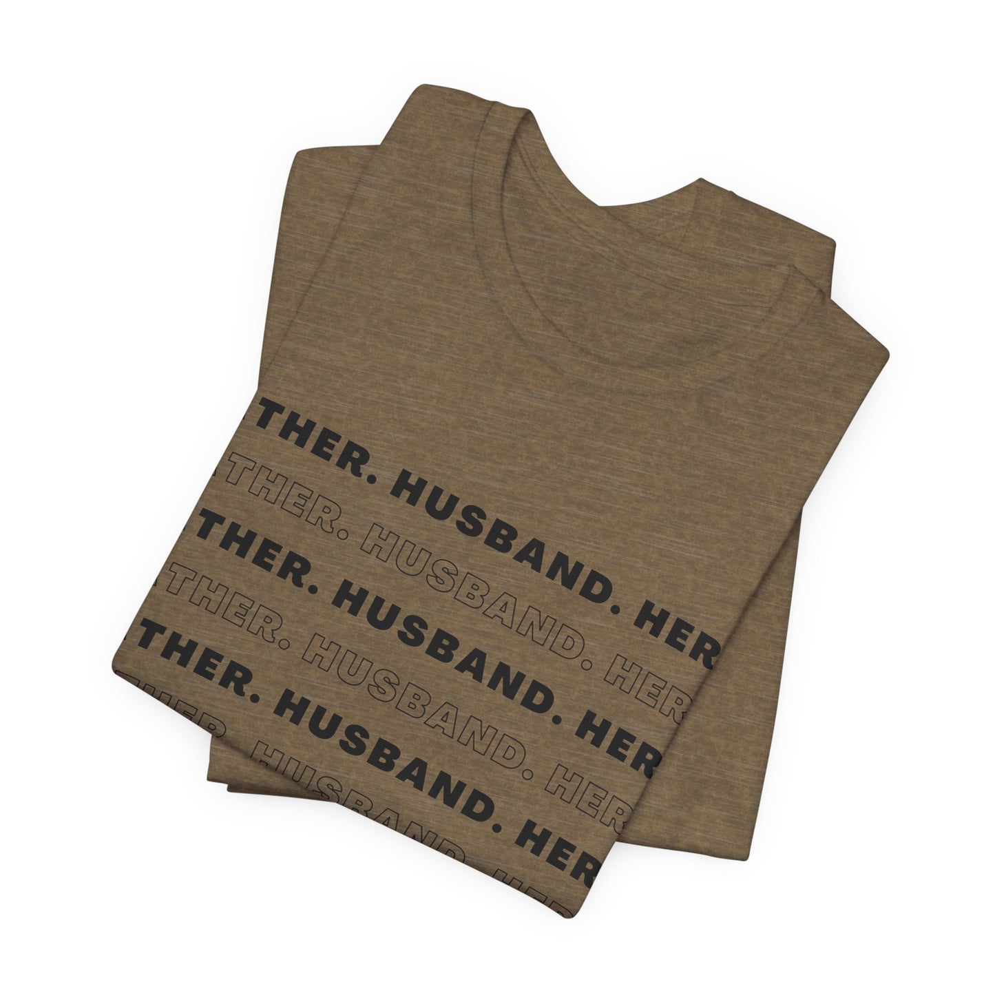 Husband Father Hero Short Sleeve Tee