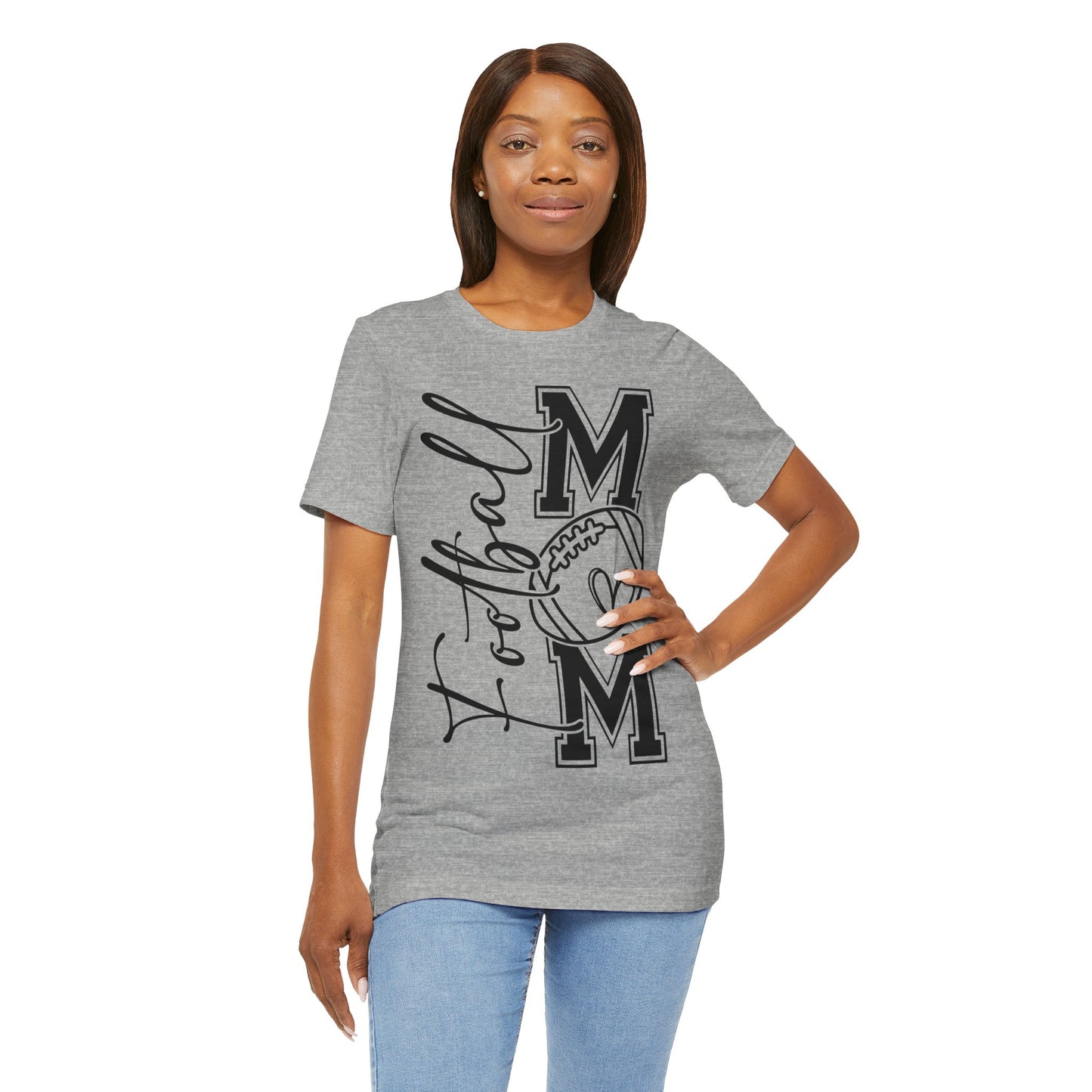 Football Mom Short Sleeve Tee