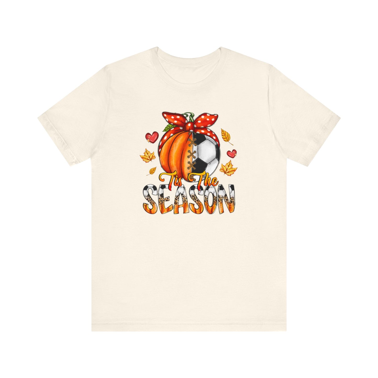 Fall Soccer Short Sleeve Tee