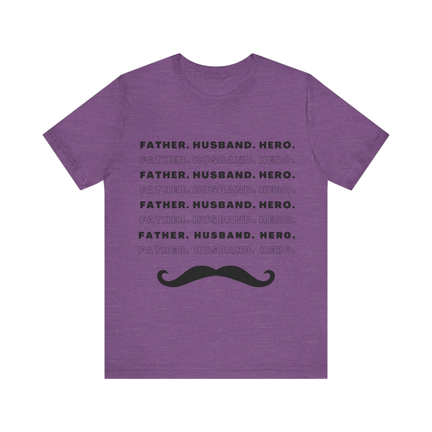 Husband Father Hero Short Sleeve Tee