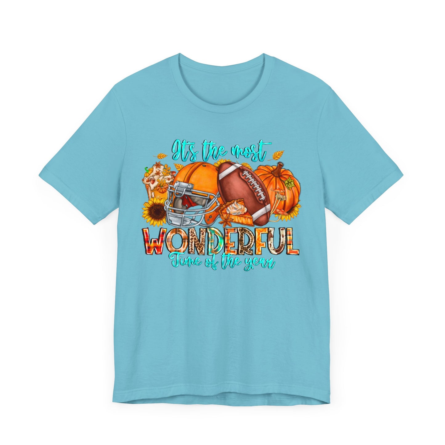 Fall Football Short Sleeve Tee