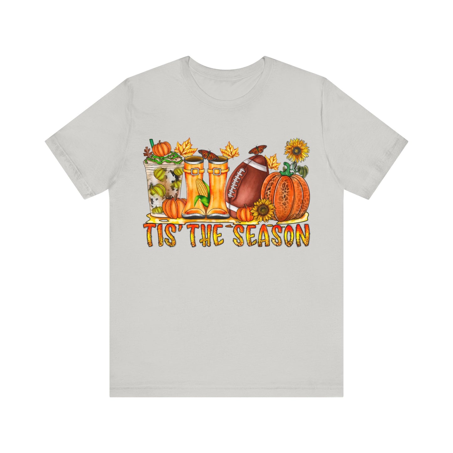 Fall Football Short Sleeve Tee