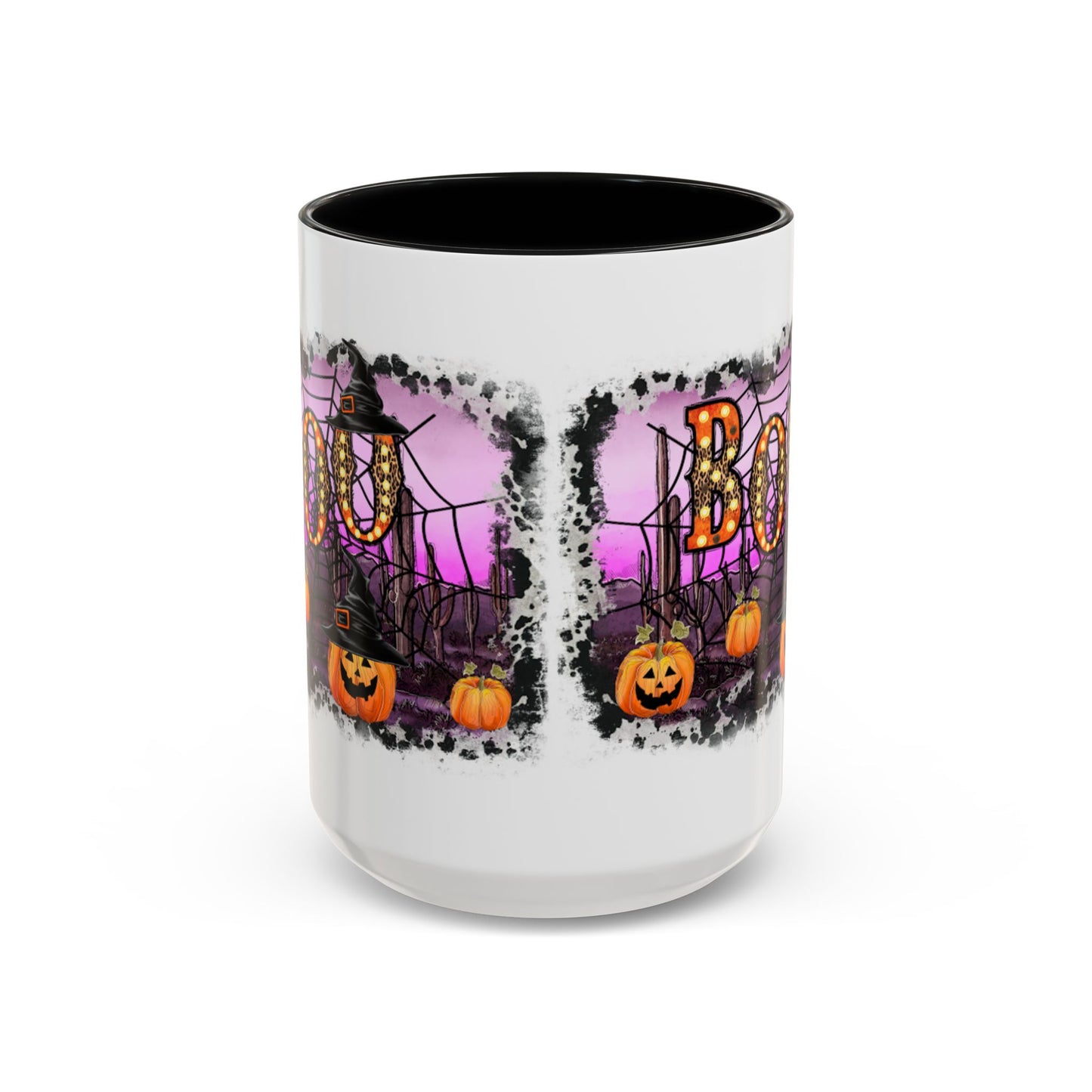 Halloween Boo Accent Coffee Mug (11, 15oz)