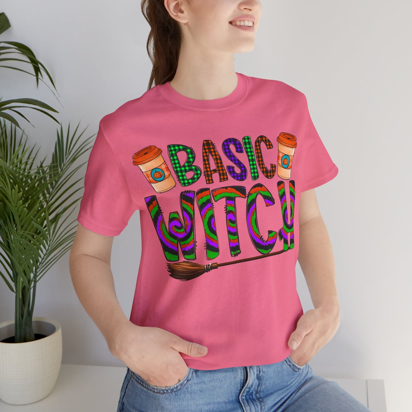 Halloween Basic Witch Short Sleeve Tee