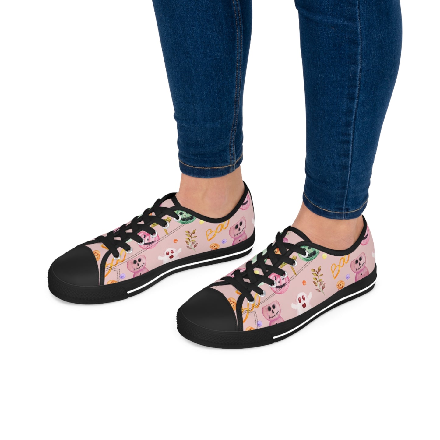 Women's Low Top Halloween Sneakers