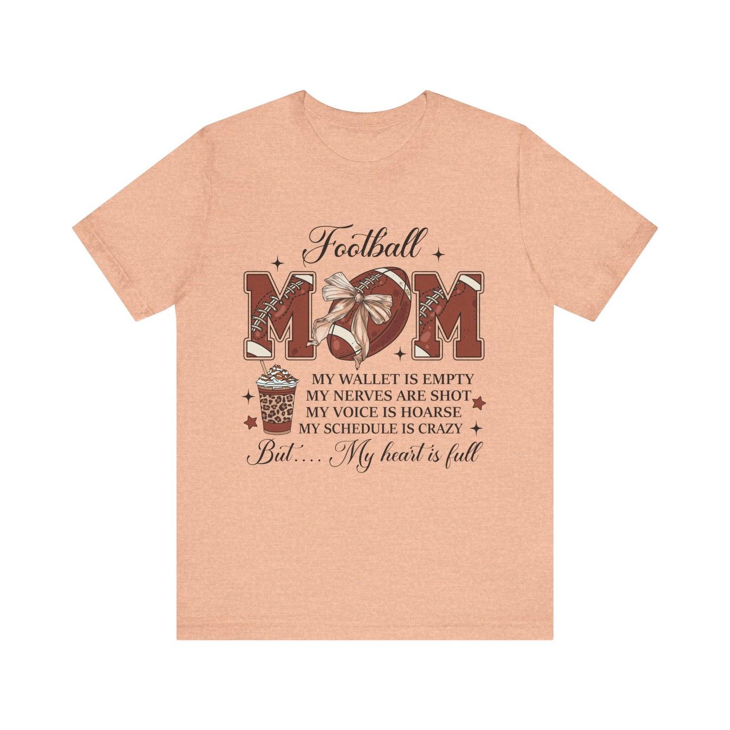 Football Mom Short Sleeve Tee