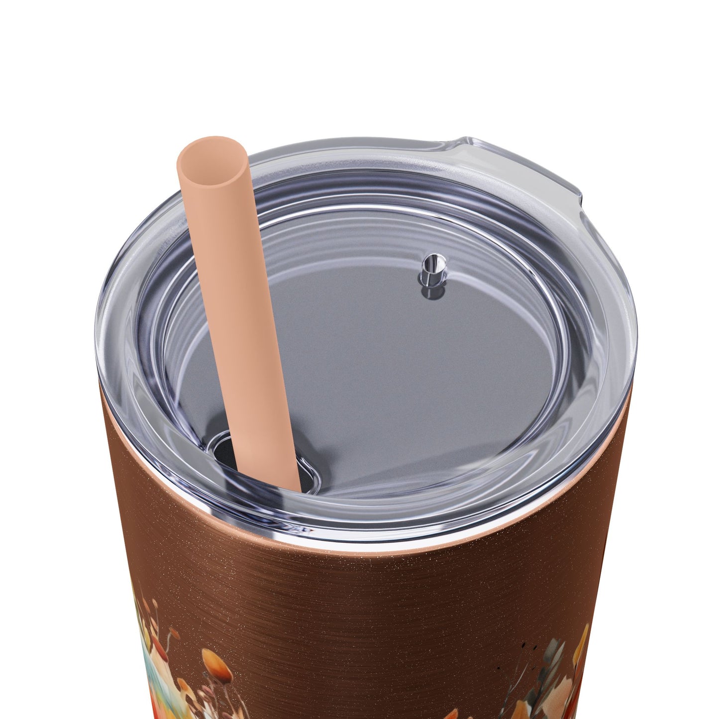 Skinny Tumbler with Straw, 20oz