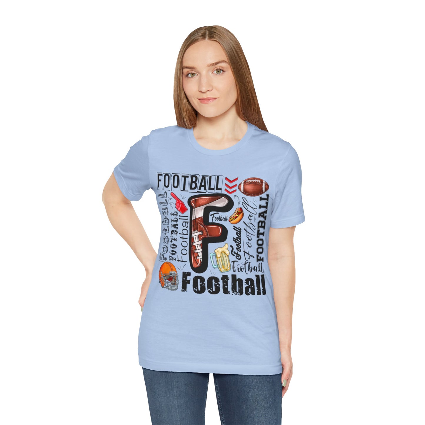 Football Short Sleeve Tee